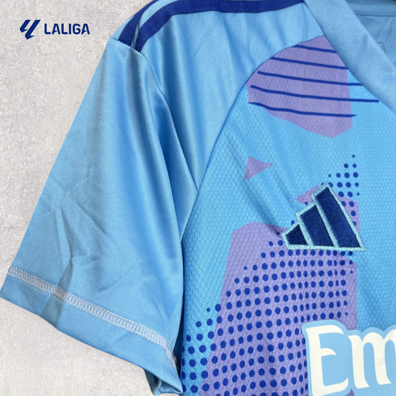 Camisa Real Madrid Masculino - Temporada 2024/25 - Uniforme de Goleiro I