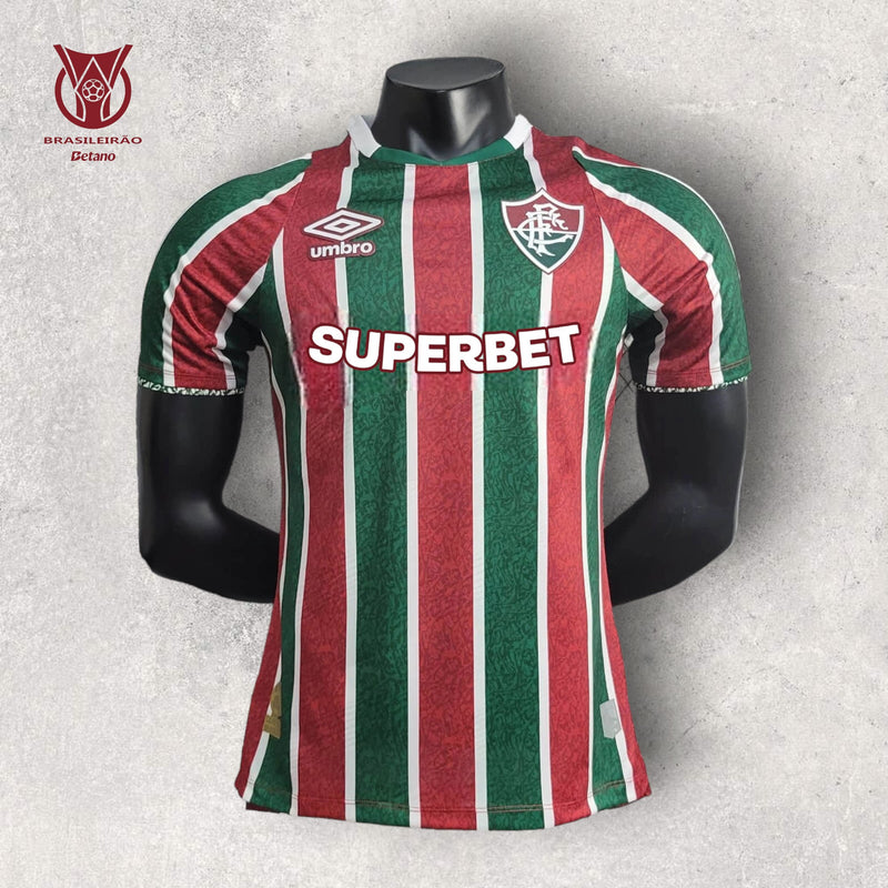 Camisa Fluminense Masculino - Temporada 2024/25 - Home (Versão Jogador)