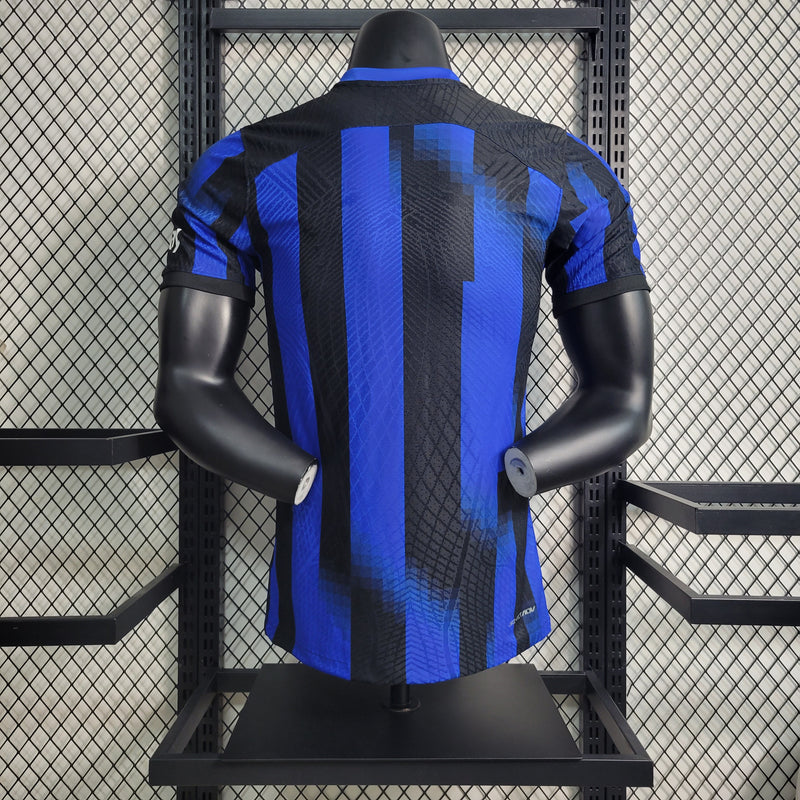 Camisa Inter de Milão Masculino - Temporada 2023/24 - Home (Versão Jogador)