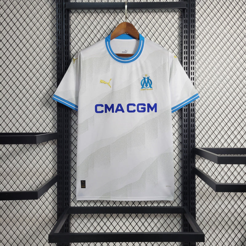 Camisa Marseille Masculino - Temporada 2023/24 - Home