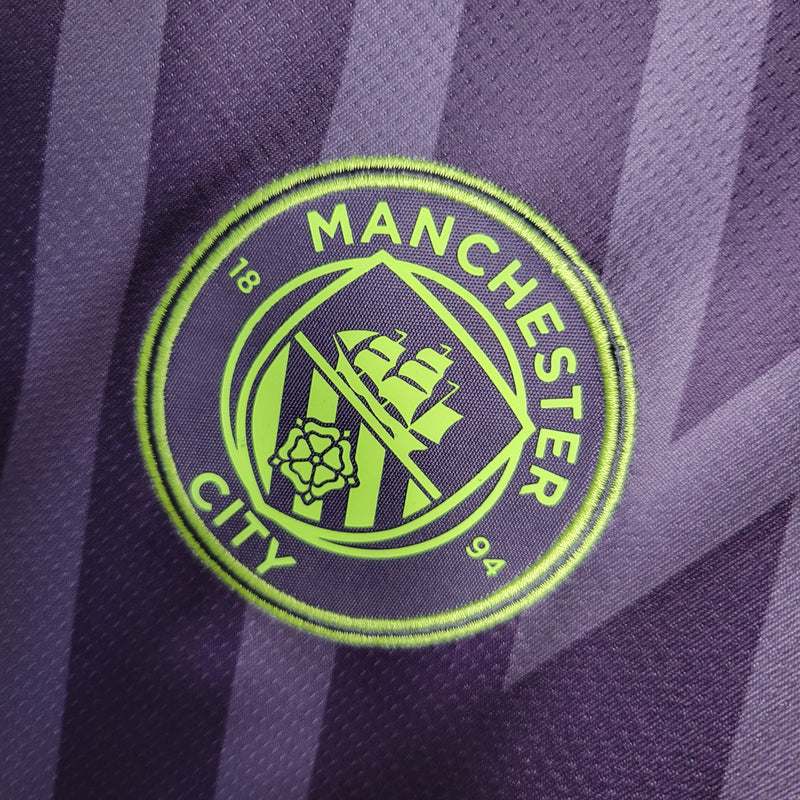 Camisa Manchester City Masculino - Temporada 2023/24 - Uniforme de Goleiro II
