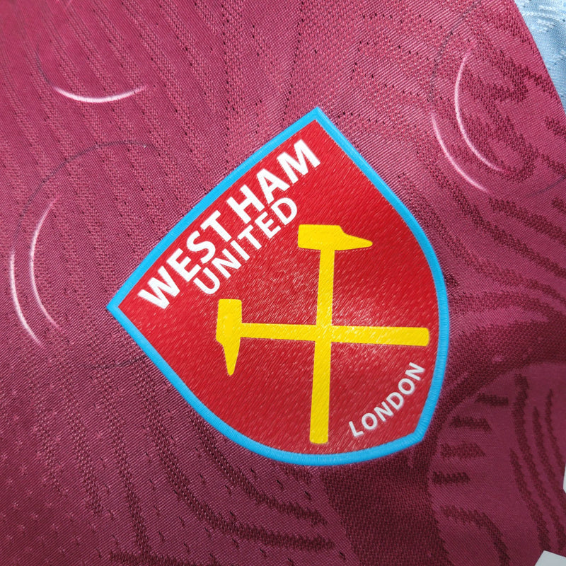 Camisa West Ham Masculino - Temporada 2023/24 - Home (Versão Jogador)