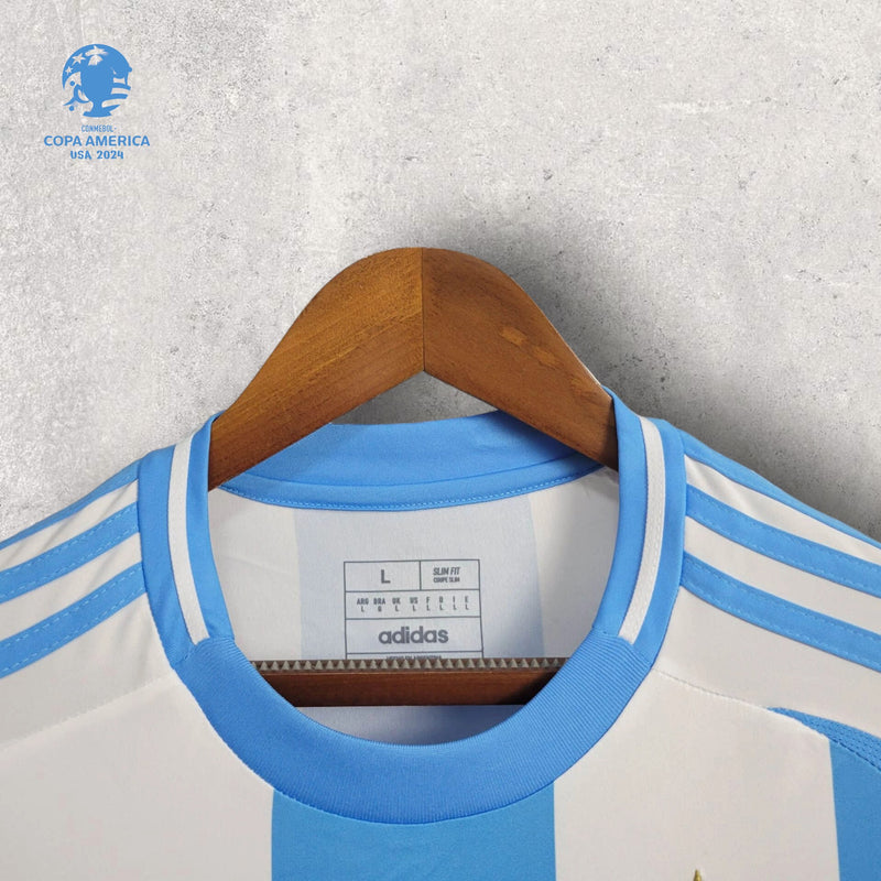 Camisa Argentina Masculino - Temporada 2024/25 - Home (Um Patch)