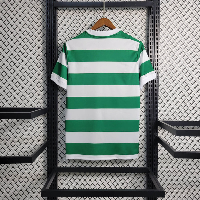 Camisa Celtic Masculino - Temporada 2023/24 - Edição Especial 120 anos "Listras"