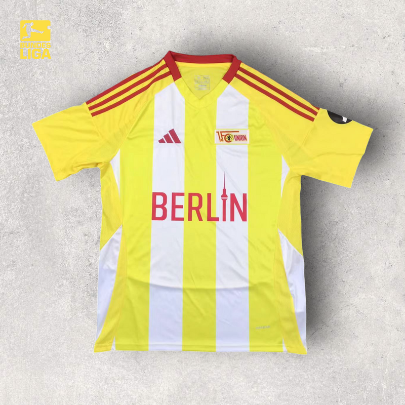 Camisa Union Berlin Masculino - Temporada 2024/25 - Uniforme III