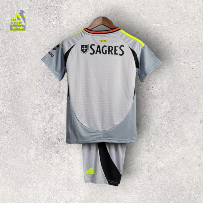 Kit Infantil Benfica - Temporada 2024/25 - Uniforme III