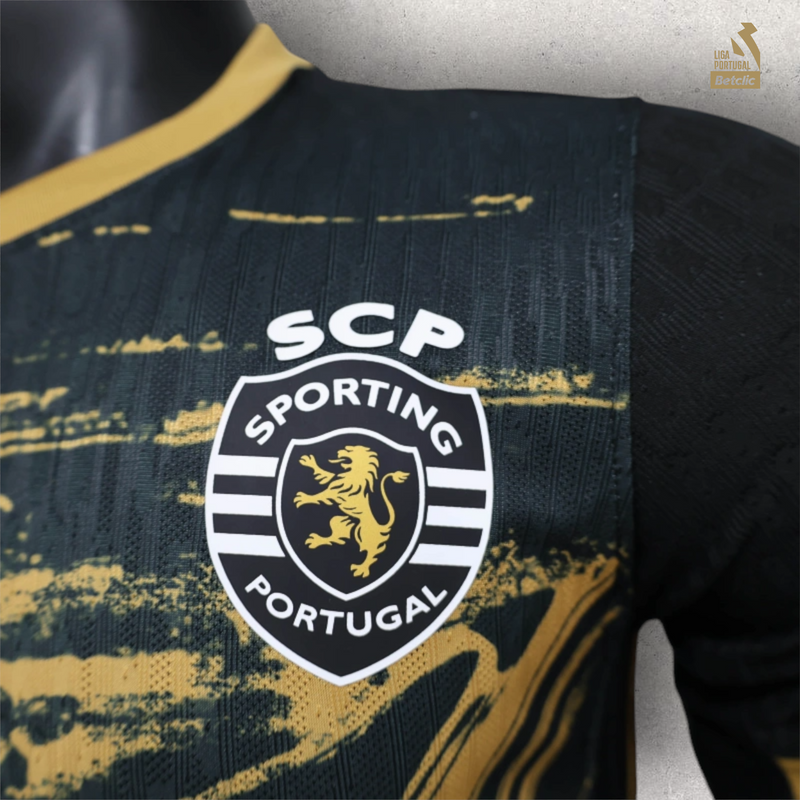 Camisa Sporting CP Masculino - Temporada 2024/25 - Uniforme III (Versão Jogador)