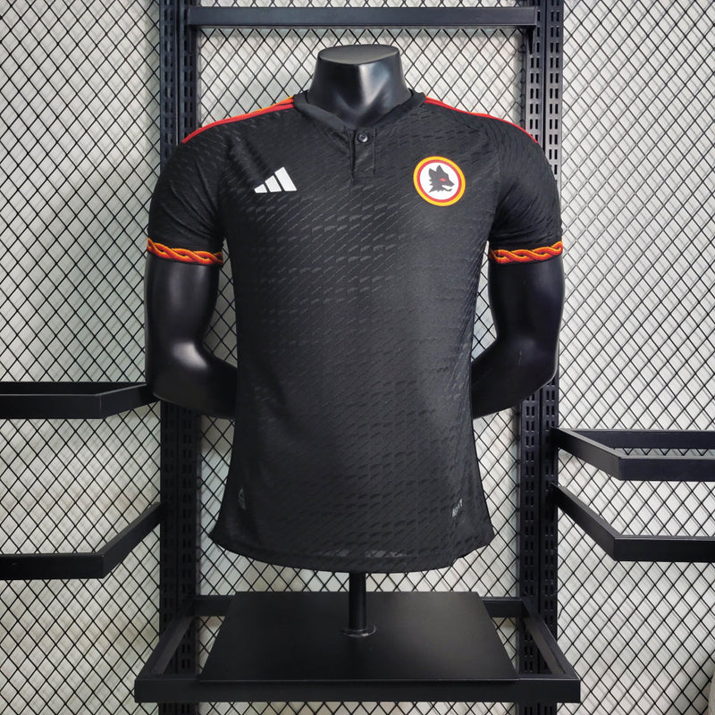 Camisa Roma Masculino - Temporada 2023/24 - Uniforme III (Versão Jogador)