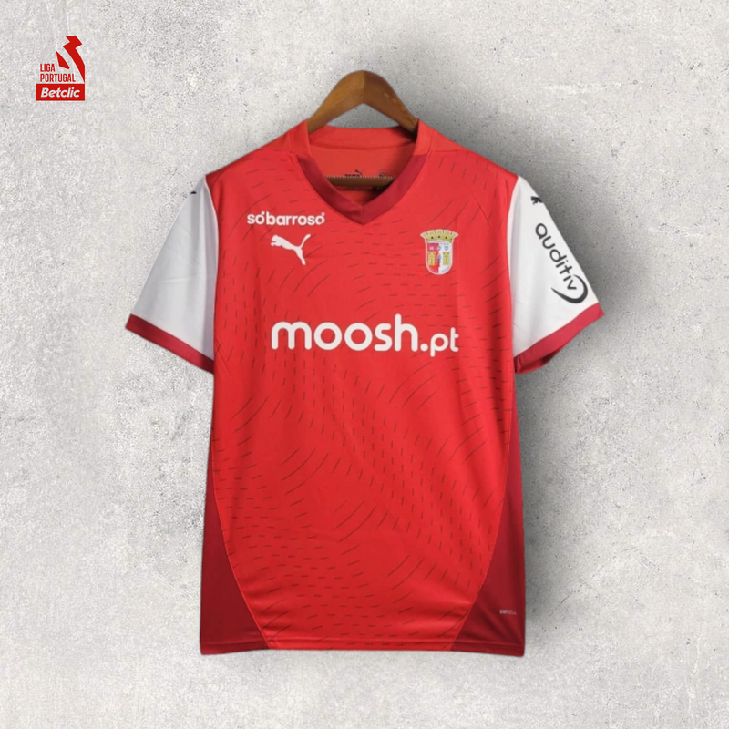 Camisa Sporting Braga Masculino - Temporada 2024/25 - Home