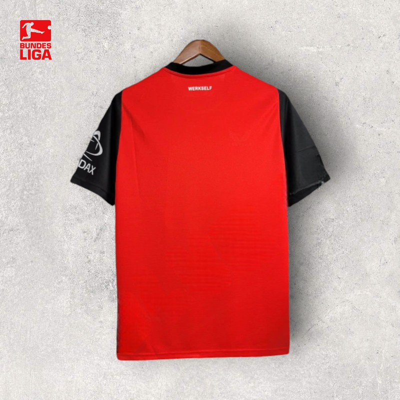 Camisa Bayer Leverkusen Masculino - Temporada 2024/25 - Home