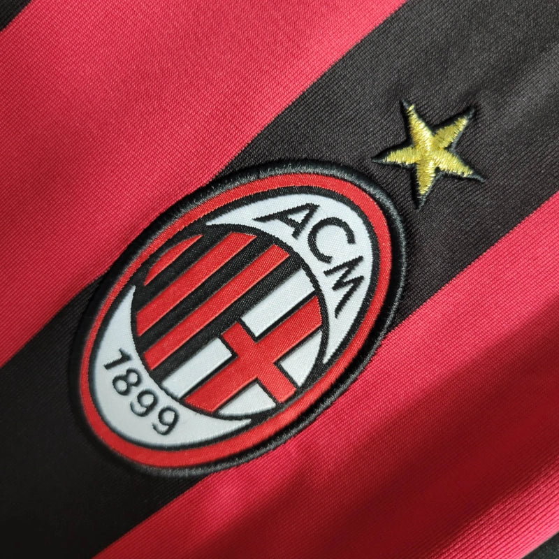 Retrô Manga Longa Milan - Temporada 2009/10 - Home