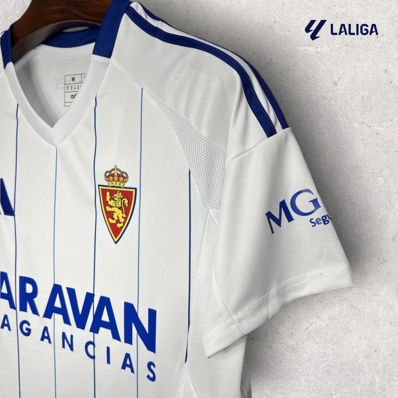 Camisa Real Zaragoza Masculino - Temporada 2024/25 - Home