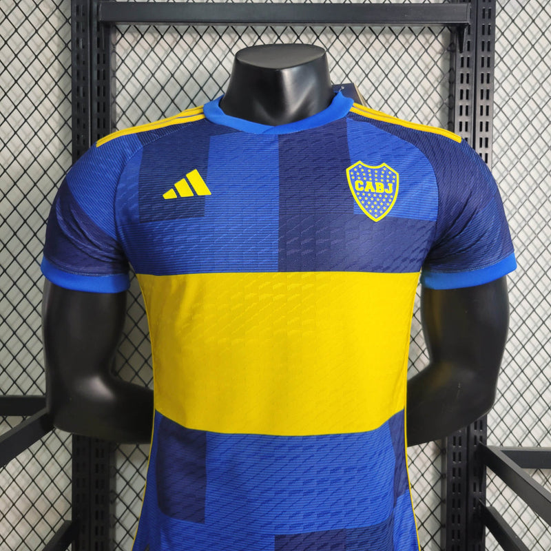Camisa Boca Juniors Masculino - Temporada 2023/24 - Home (Versão Jogador)