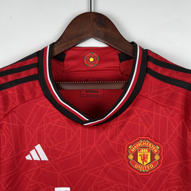 Camisa Manchester United Feminina - Temporada 2023/24 - Home