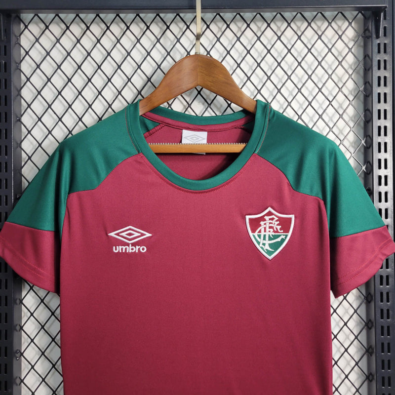 Camisa Fluminense Feminina - Temporada 2023/24 - Uniforme de Treino V