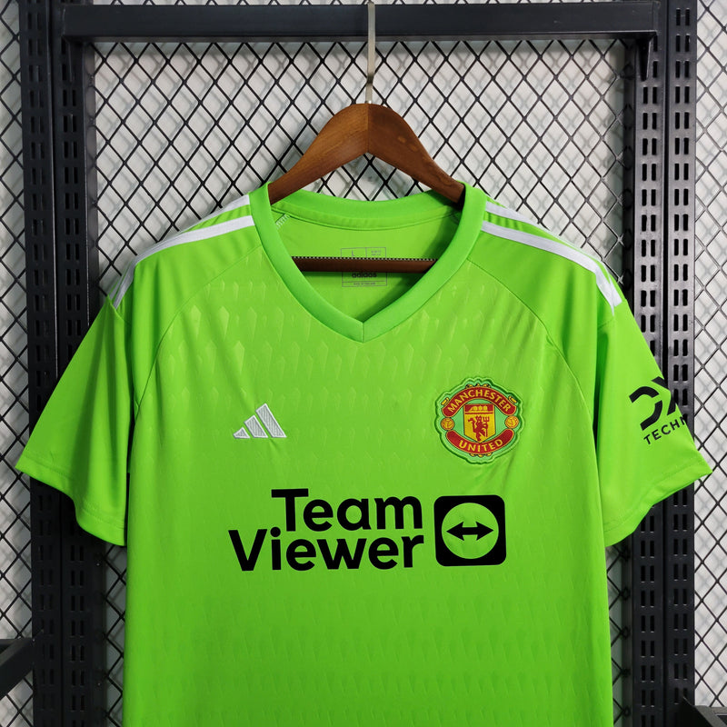 Camisa Manchester United Masculino - Temporada 2023/24 - Uniforme de Goleiro
