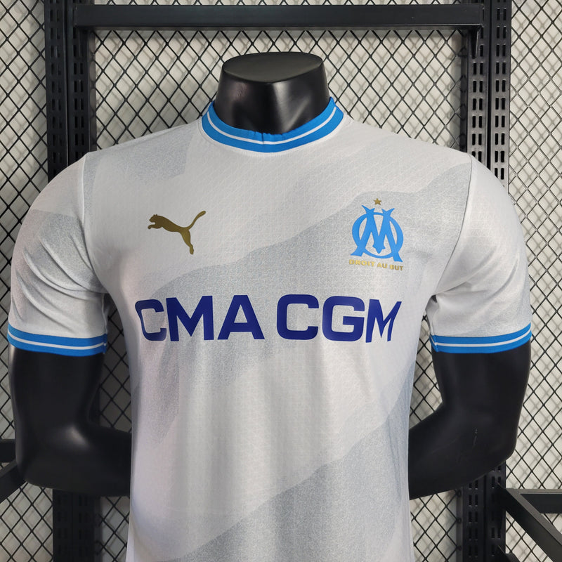 Camisa Marseille Masculino - Temporada 2023/24 - Home