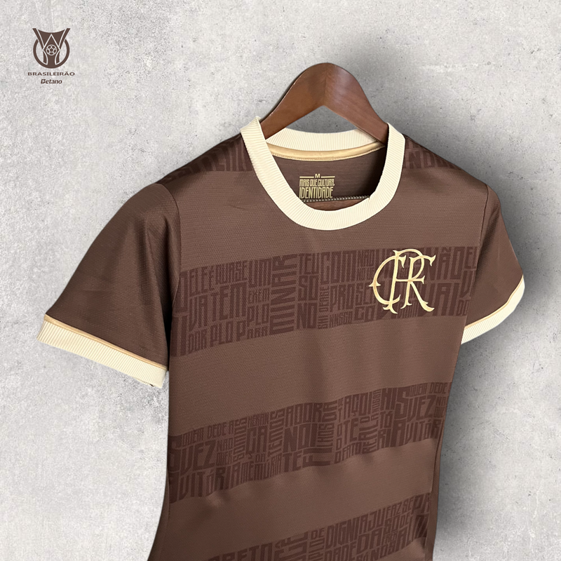 Camisa Flamengo Feminina - Temporada 2024/25 - Consciência Negra "Identidade"