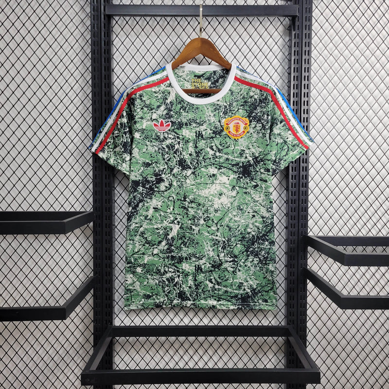 Camisa Manchester United Masculino - Temporada 2023/24 - Edição Especial "Stone Roses"