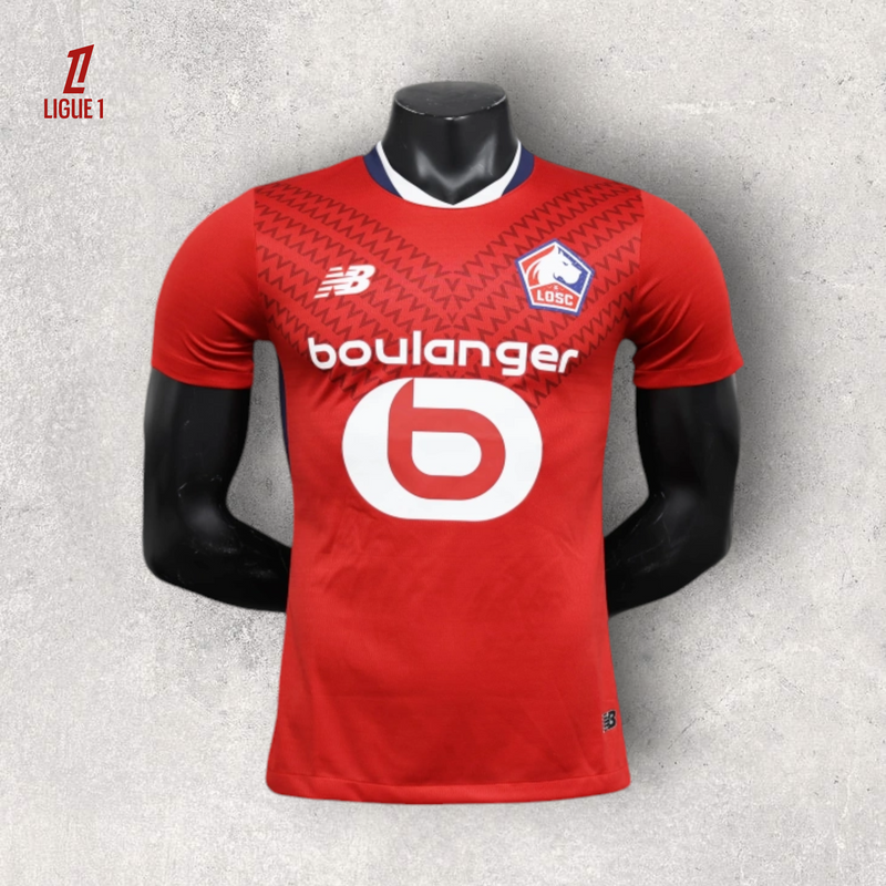 Camisa Lille OSC Masculino - Temporada 2024/25 - Home (Versão Jogador)