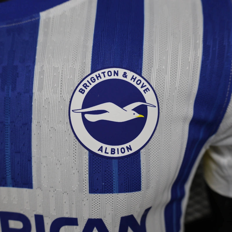 Camisa Brighton Masculino - Temporada 2024/25 - Home (Versão Jogador)