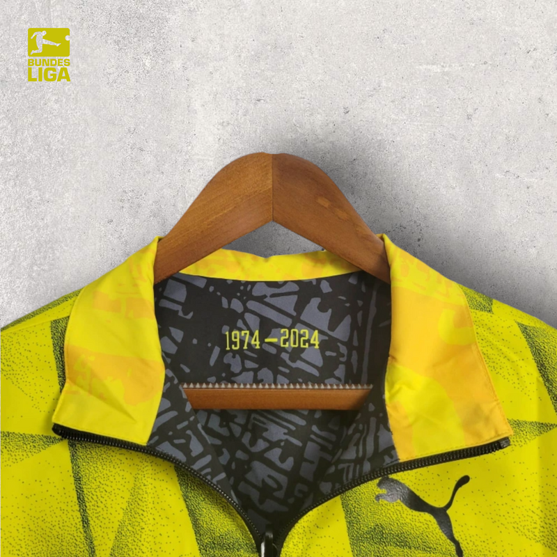 Windbreak Corta-Vento Borussia Dortmund Masculino - Amarelo (Dupla Face)