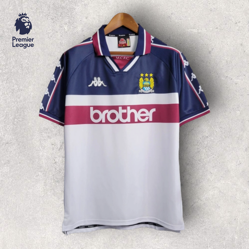 Retrô Manchester City - Temporada 1997/98 - Away