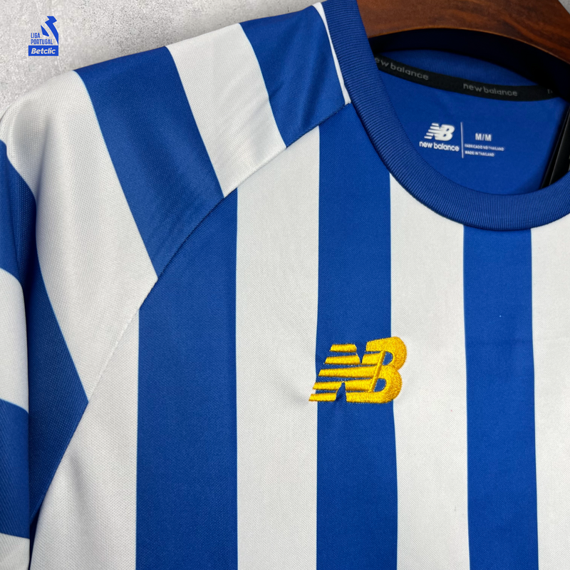 Camisa FC Porto Masculino - Temporada 2024/25 - Uniforme Pré-Jogo I