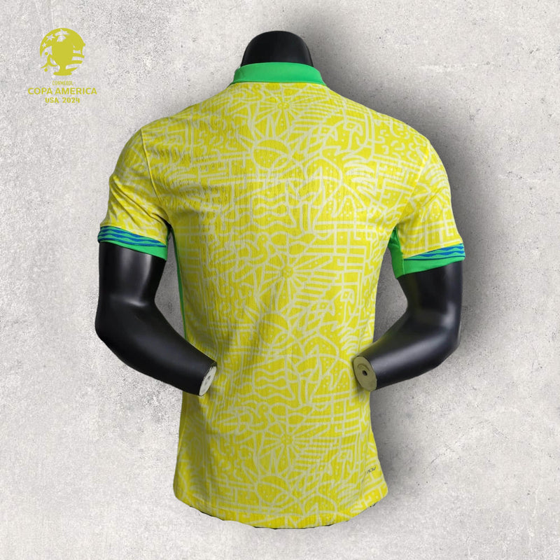 Camisa Brasil Masculino - Temporada 2024/25 - Home (Versão Jogador)