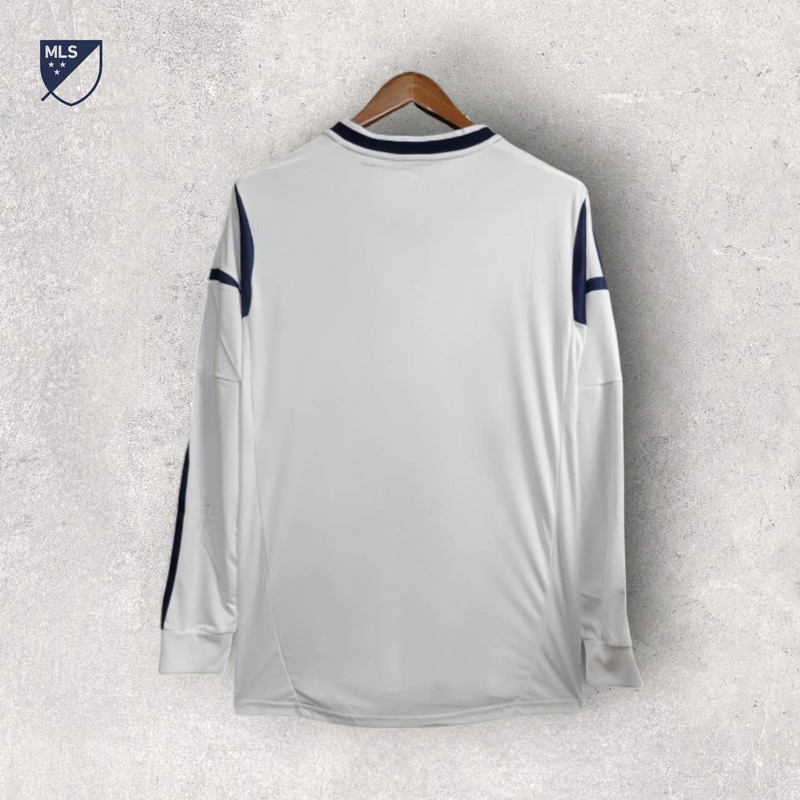 Retrô Manga Longa LA Galaxy - Temporada 2011/12 - Home