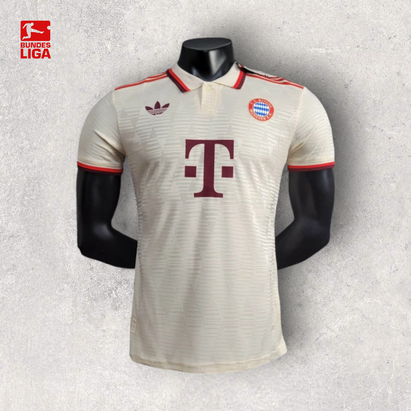 Camisa Bayern de Munique Masculino - Temporada 2024/25 - Uniforme III (Versão Jogador)