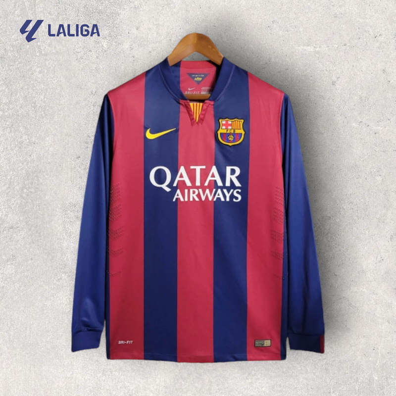 Retrô Manga Longa Barcelona - Temporada 2014/15 - Home