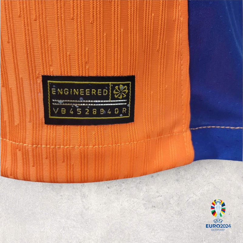 Camisa Holanda Masculino - Temporada 2024/25 - Home (Versão Jogador)