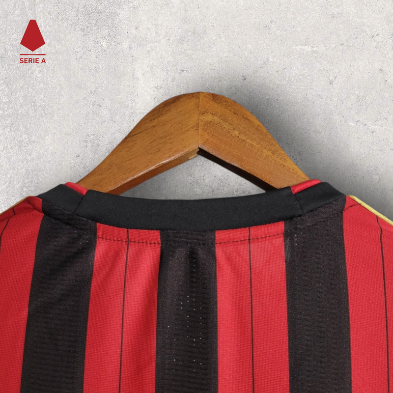 Retrô Manga Longa Milan - Temporada 2013/14 - Home