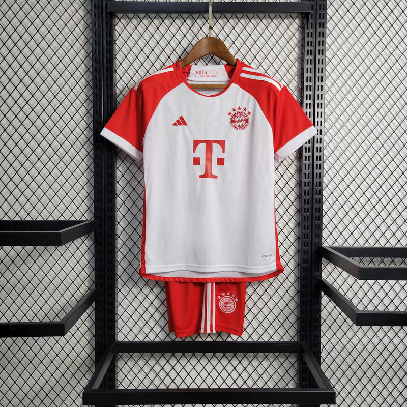 Kit Infantil Bayern de Munique - Temporada 2023/24 - Home