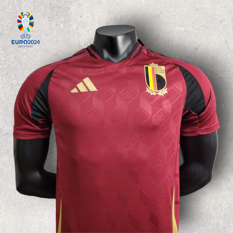 Camisa Bélgica Masculino - Temporada 2024/25 - Home (Versão Jogador)