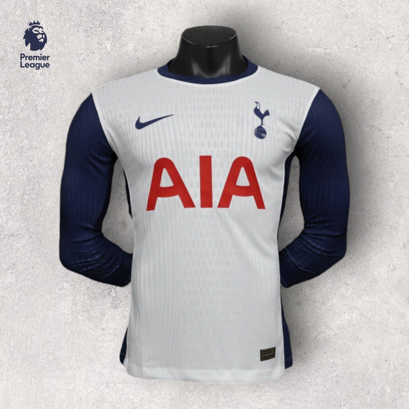 Camisa Manga Longa Tottenham Masculino - Temporada 2024/25 - Home (Versão Jogador)