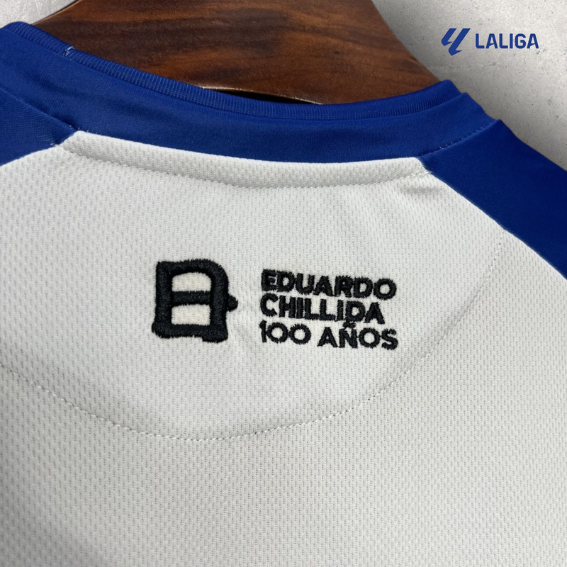 Camisa Real Sociedad Masculino - Temporada 2024/25 - Edição Especial "Eduardo Chillida"