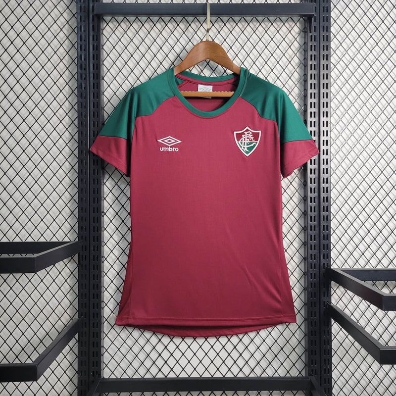 Camisa Fluminense Feminina - Temporada 2023/24 - Uniforme de Treino V