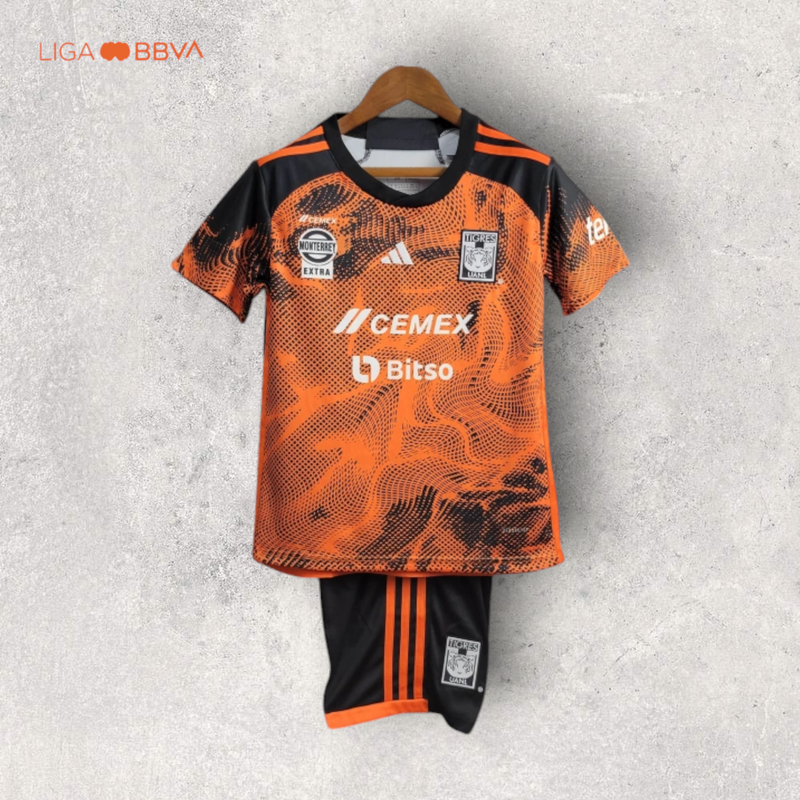 Kit Infantil Tigres UANL - Temporada 2023/24 - Uniforme III