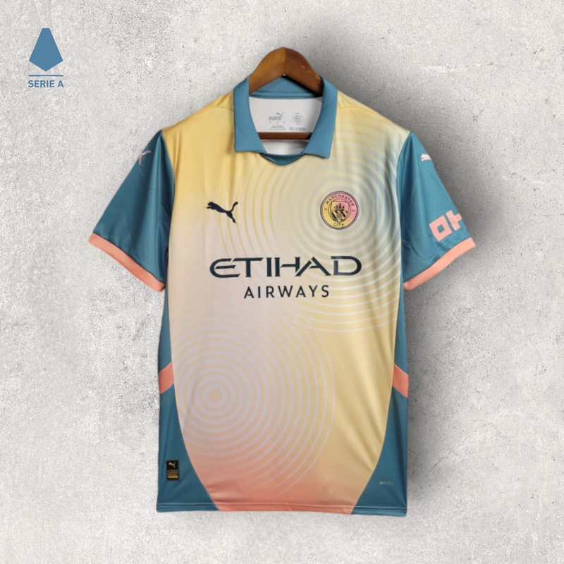 Camisa Manchester City Masculino - Temporada 2024/25 - Uniforme IV "Champions League"