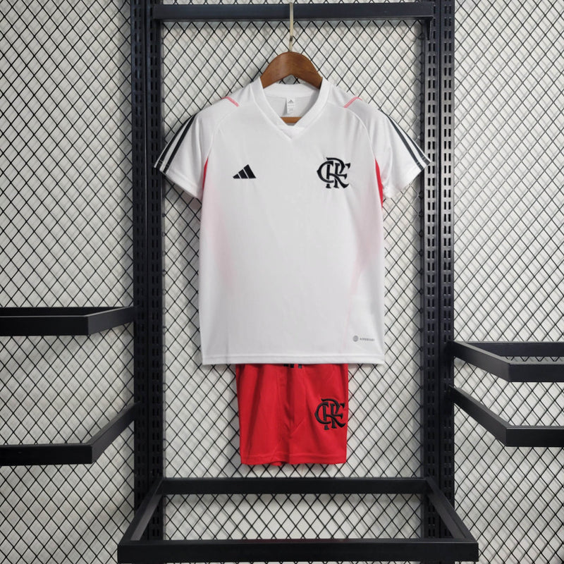 Kit Infantil Flamengo - Temporada 2023/24 - Uniforme de Treino I