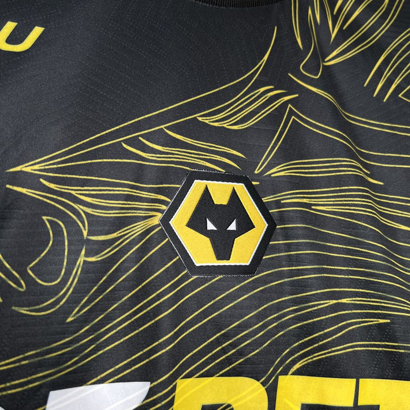 Camisa Wolverhampton Masculino - Temporada 2024/25 - Away