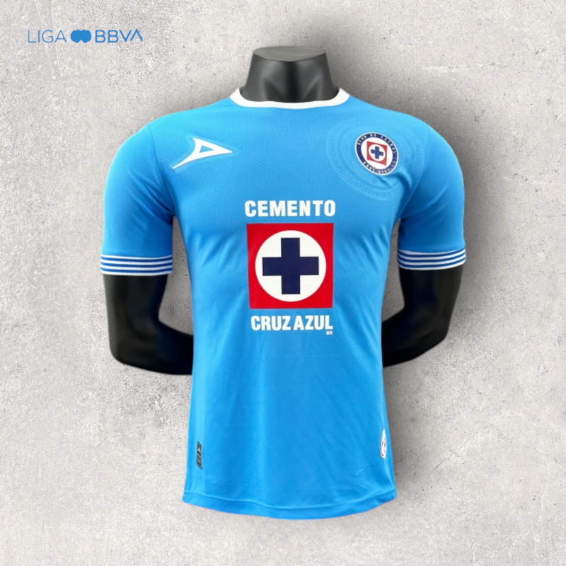 Camisa Cruz Azul Masculino - Temporada 2024/25 - Home (Versão Jogador)