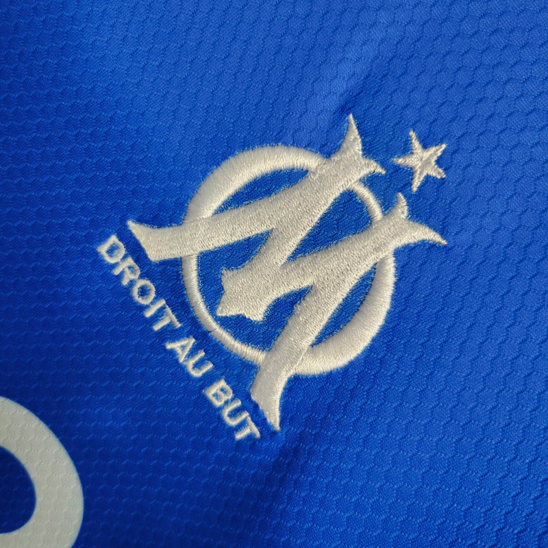 Camisa Marseille Masculino - Temporada 2023/24 - Uniforme Pré-Jogo
