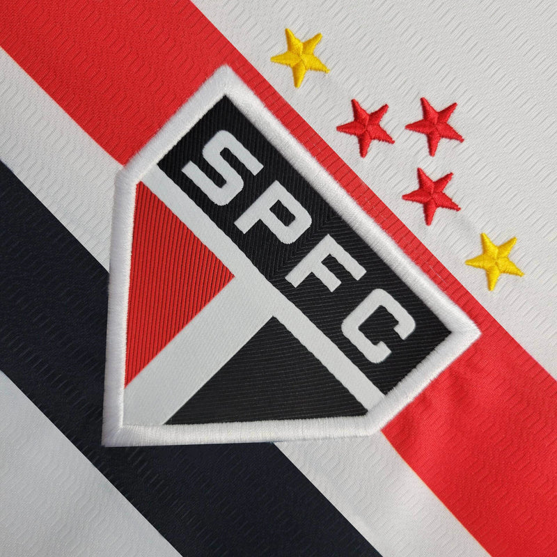 Camisa São Paulo Masculino - Temporada 2024/25 - Home (Um Patch)