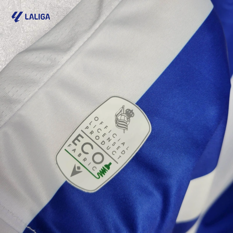 Camisa Real Sociedad Masculino - Temporada 2024/25 - Home