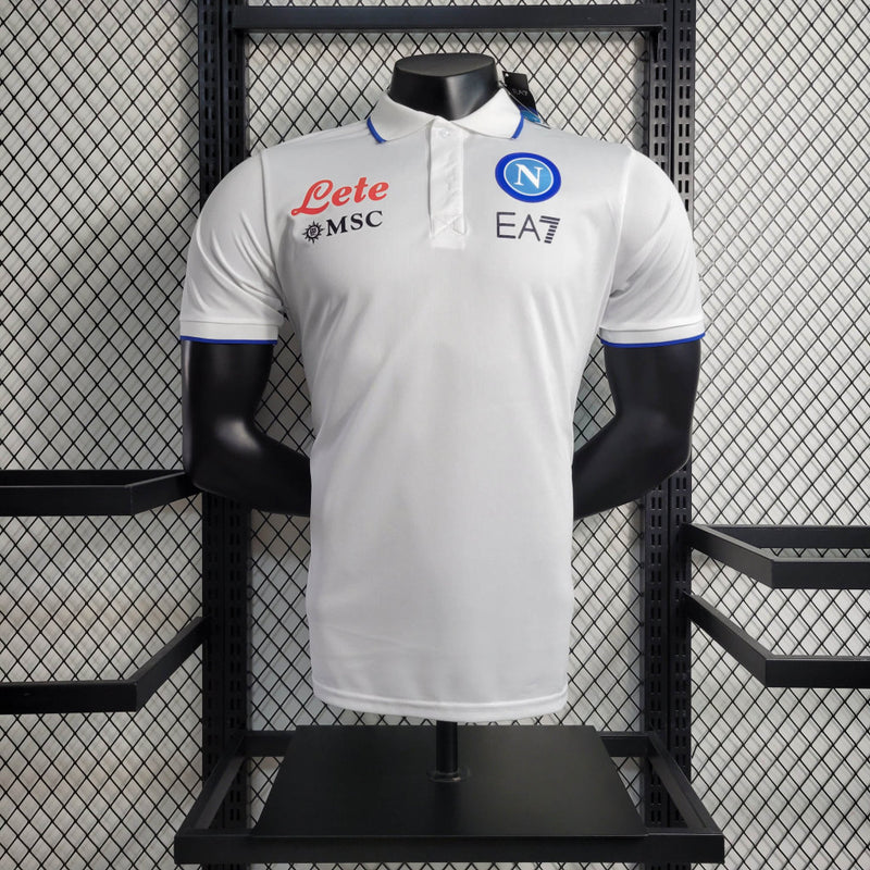 Polo Napoli Masculino - Temporada 2023/24 - Branco