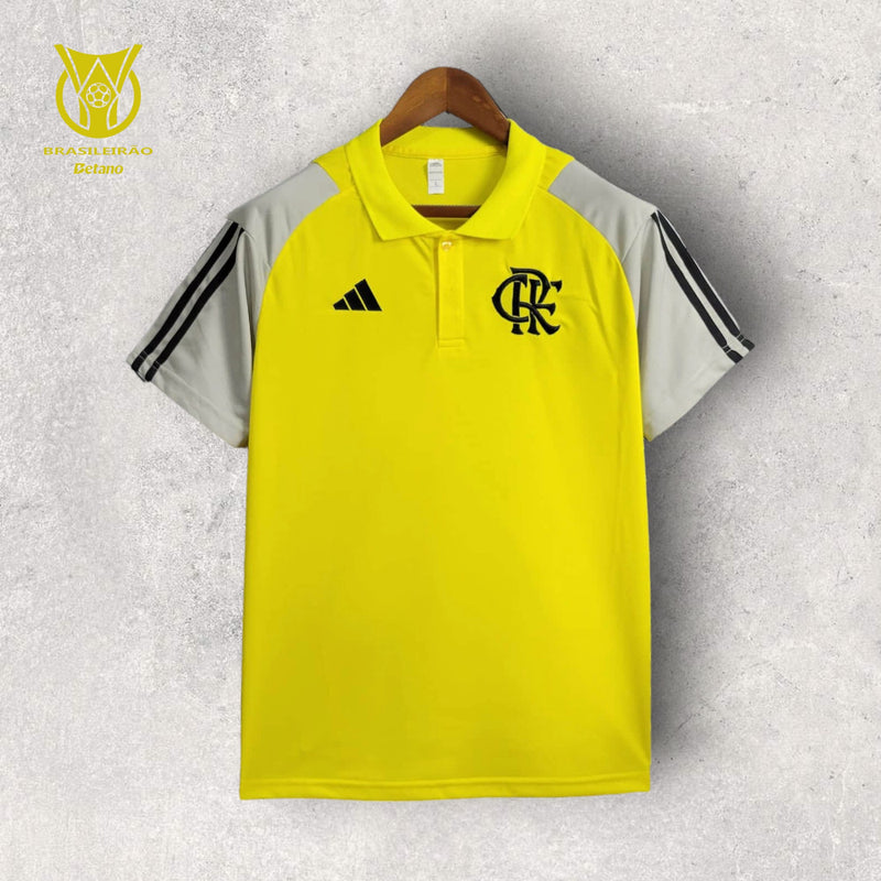 Polo Flamengo Masculino - Temporada 2024/25 - Uniforme de Viagem I