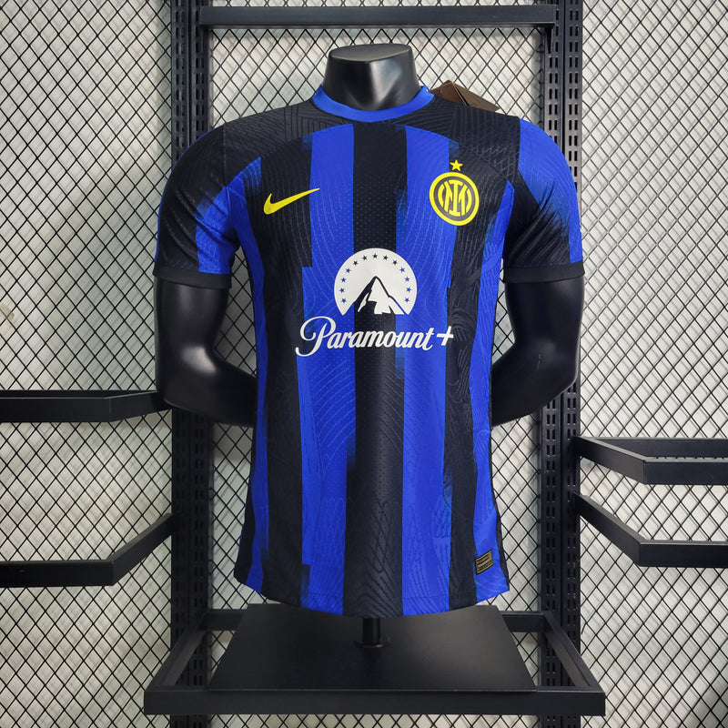 Camisa Inter de Milão Masculino - Temporada 2023/24 - Home (Versão Jogador)